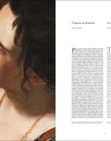 Book cover of Artemisia, featuring a painting titled 'Self-Portrait as Lute Player. Published by Scripta Maneant Editori.