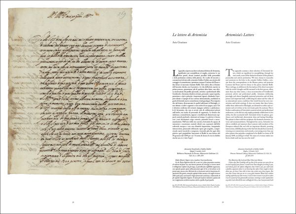 Book cover of Artemisia, featuring a portrait of the artist. Published by Scripta Maneant Editori.