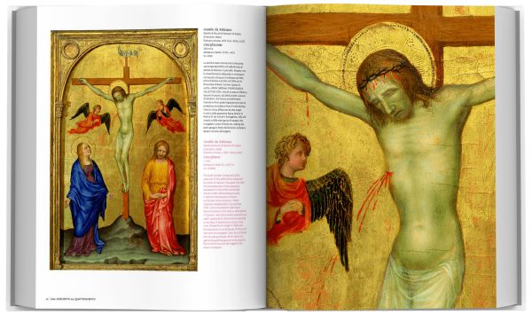 Book cover of Pinacoteca di Brera: 100 Masterpieces, with a portrait painting of medieval young woman titled Melancholy, by Francesco Hayez. Published by Scripta Maneant Editori.