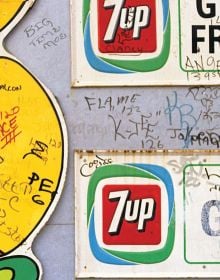 Book cover of Gordon Matta-Clark: NYC Graffiti Archive 1972/73, with a wall of random graffiti. Published by Beyond the Streets.