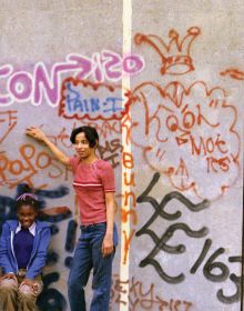 Book cover of Gordon Matta-Clark: NYC Graffiti Archive 1972/73, with a wall of random graffiti. Published by Beyond the Streets.